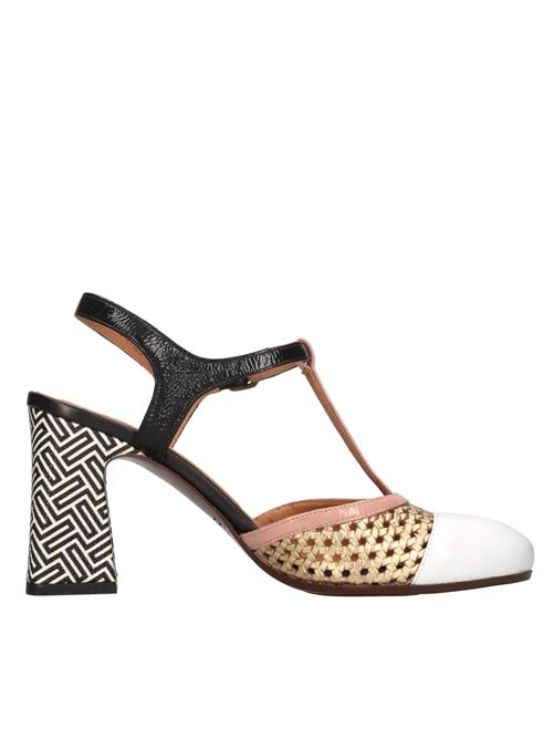 Décolleté slingback Mecan in pelle CHIE MIHARA | MECAN FERRARIBIANCO-CHAMPAGNE-ROSA-NERO